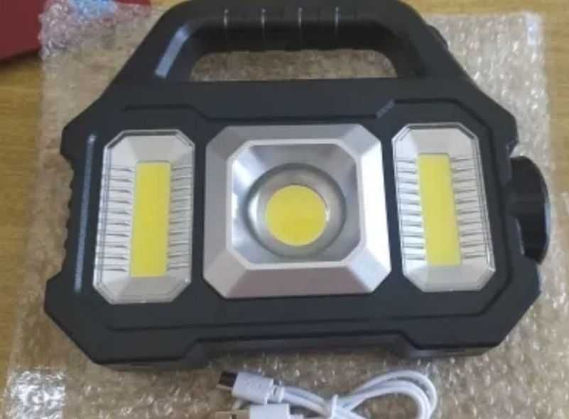 Ліхтар з сонячною батареєю і USB зарядкою.Фонарь,фонарик, Ліхтарик