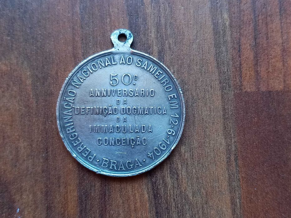 Medalha Prata 1904 Peregrinação ao Sameiro, Braga