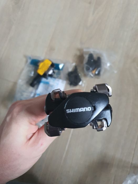 Pedały MTB SPD Shimano PD M505 + bloki SM-SH51