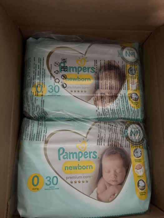 Pampersy 0 120szt