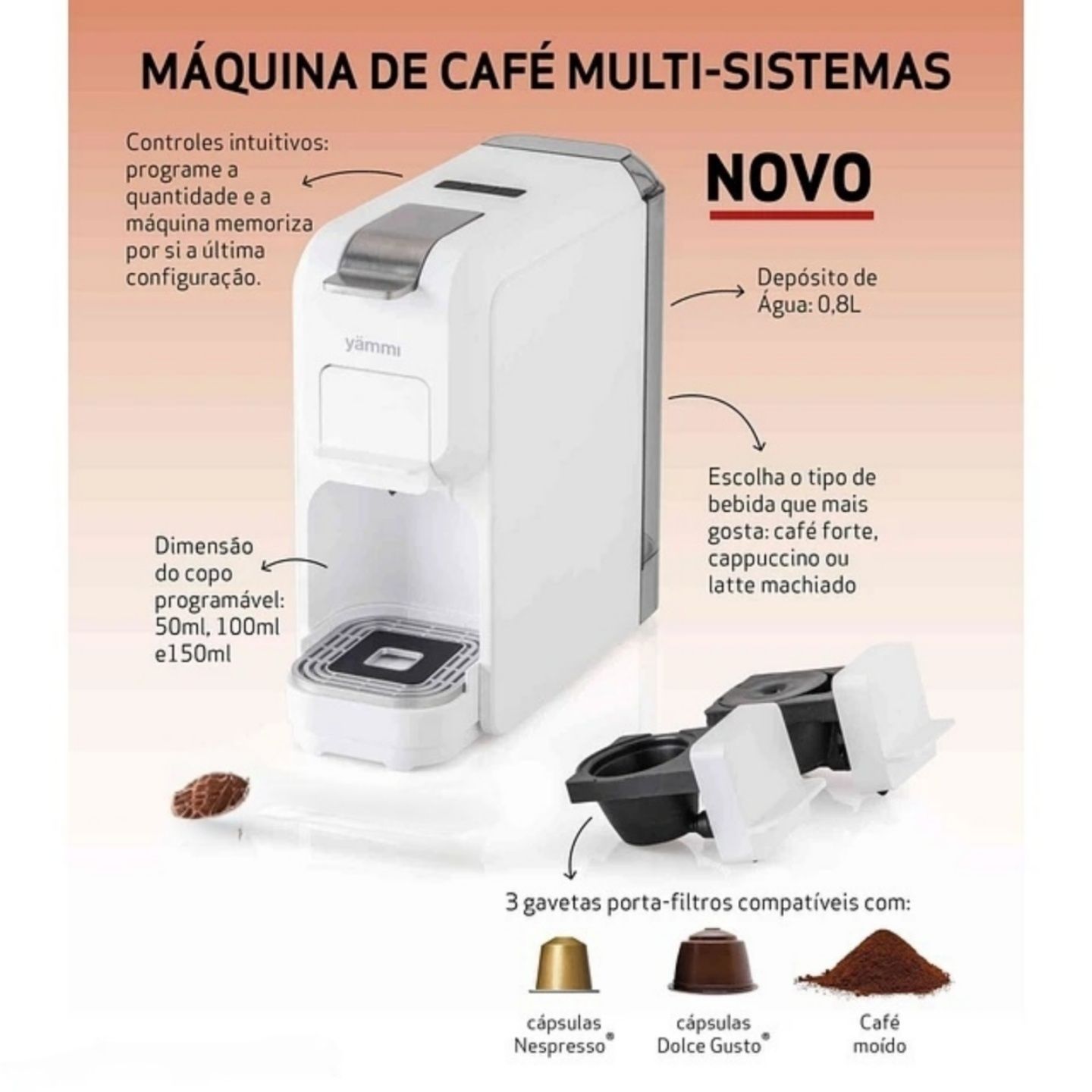 Máquina de Café Yammi