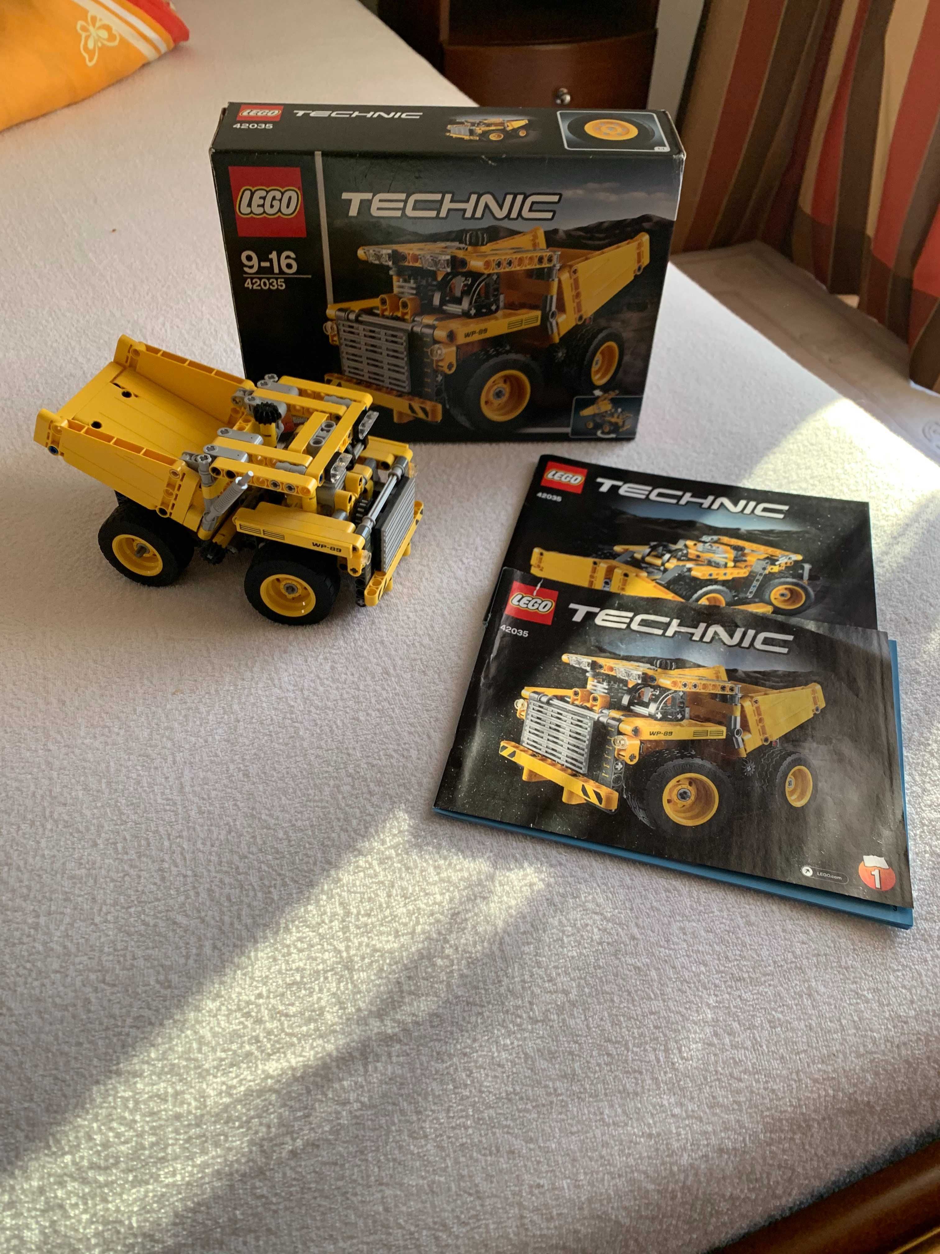 Lego Technic nr 42035 żółta wywrotka