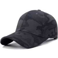 czapka czapeczka baseballowe moro kolor ciemny szary