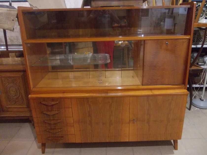 Stara Czechosłowacka witryna kredens Tatra Nabytok lata 60