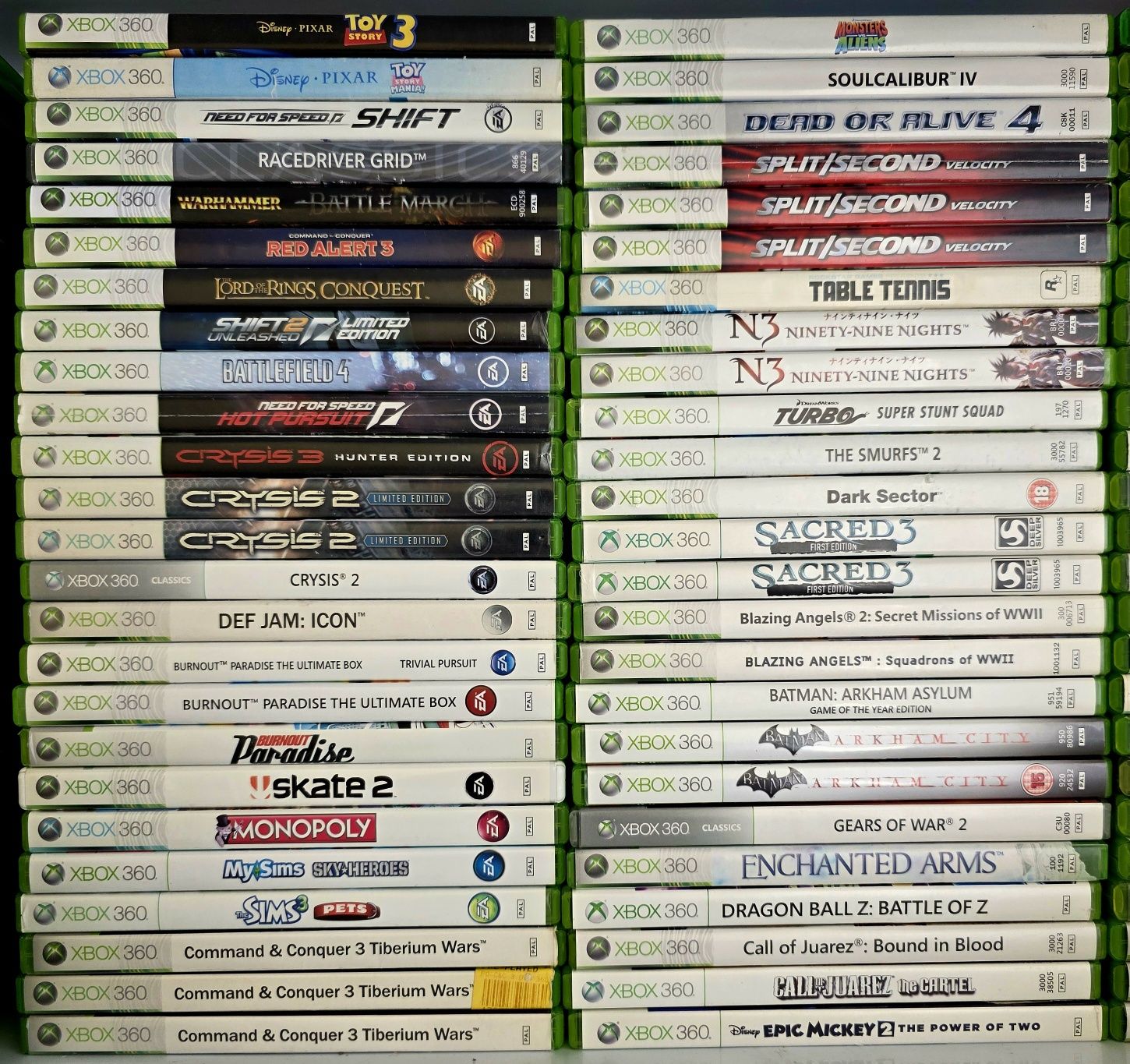 Комплект Ліцензійні диски cd xbox360 one gta tekken nfs rdr комплект