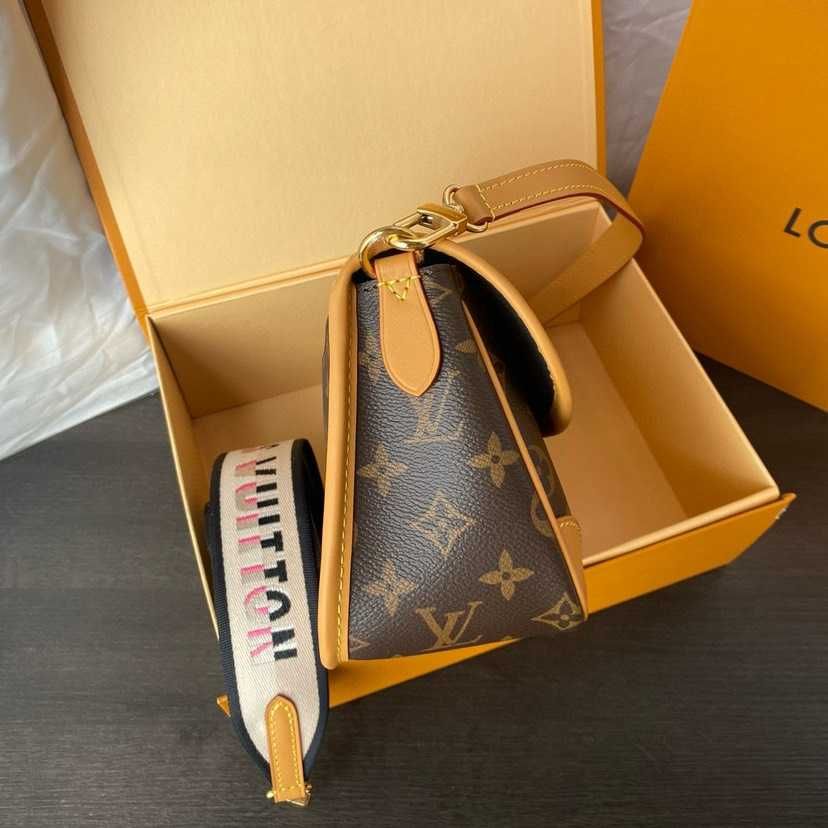 LV top versão chip dinâmico m45985 bolsa de axila diane