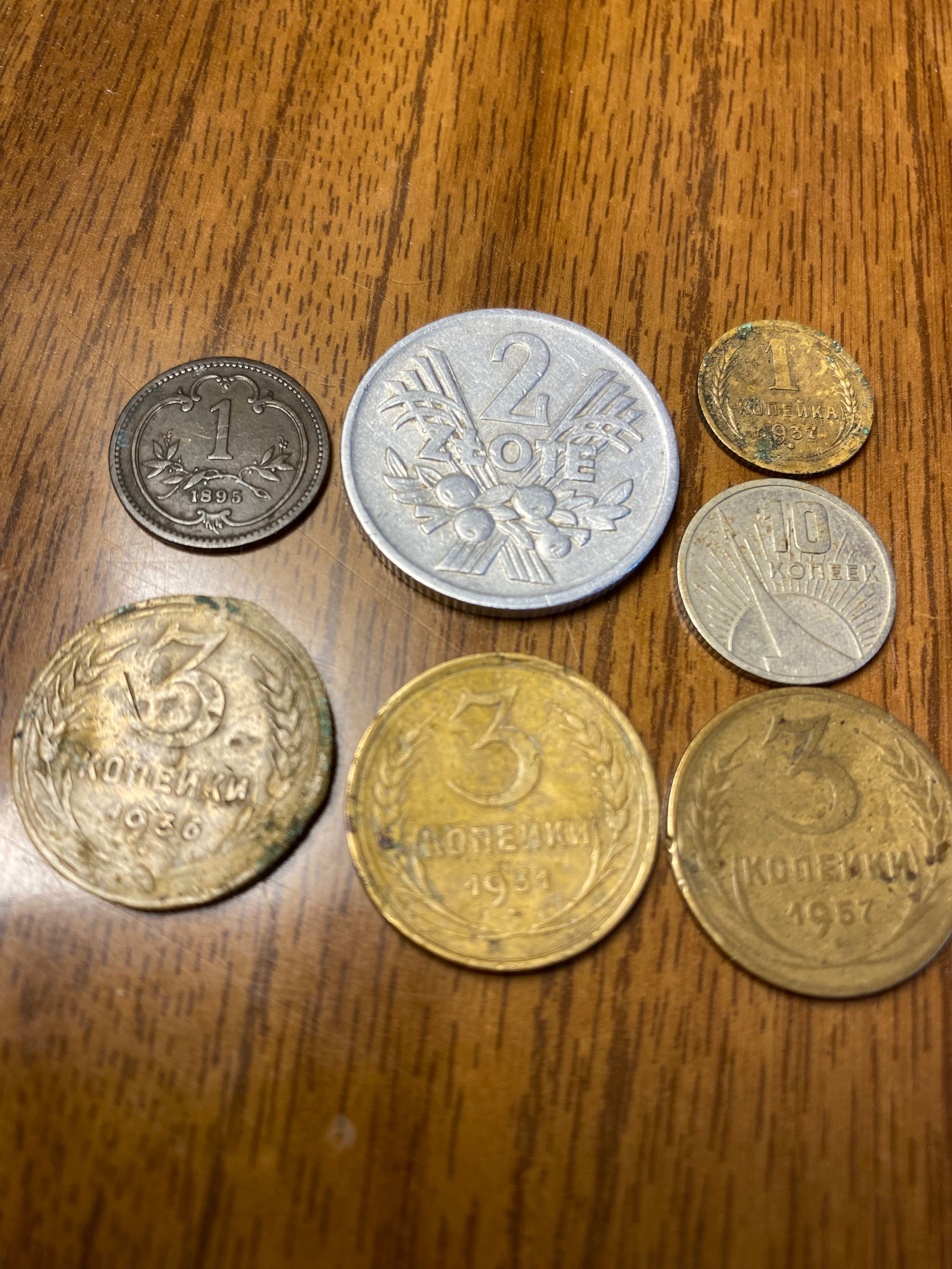 Монеты ссср, царские, польские