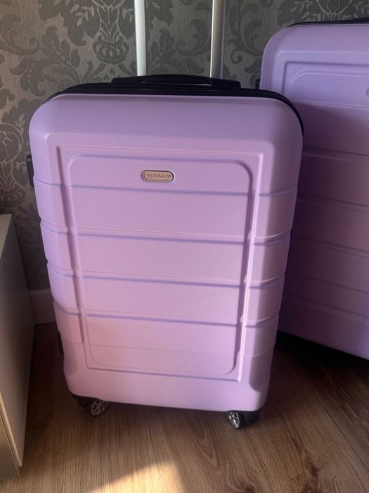 Zestaw walizka 28”-93 L+ 24”-63 L 20% powiększane PC+ABS TSA wada