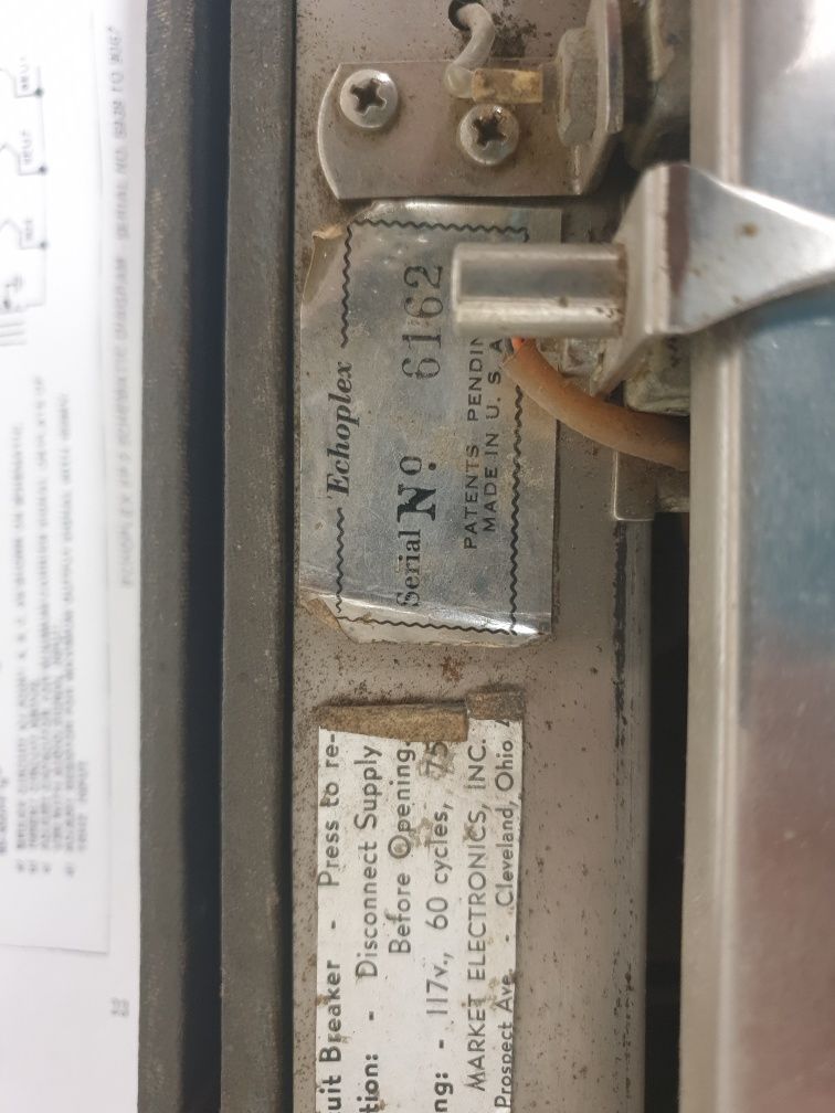 ECHOPLEX EP-2 USA rarytas efekt echo lata 60'
