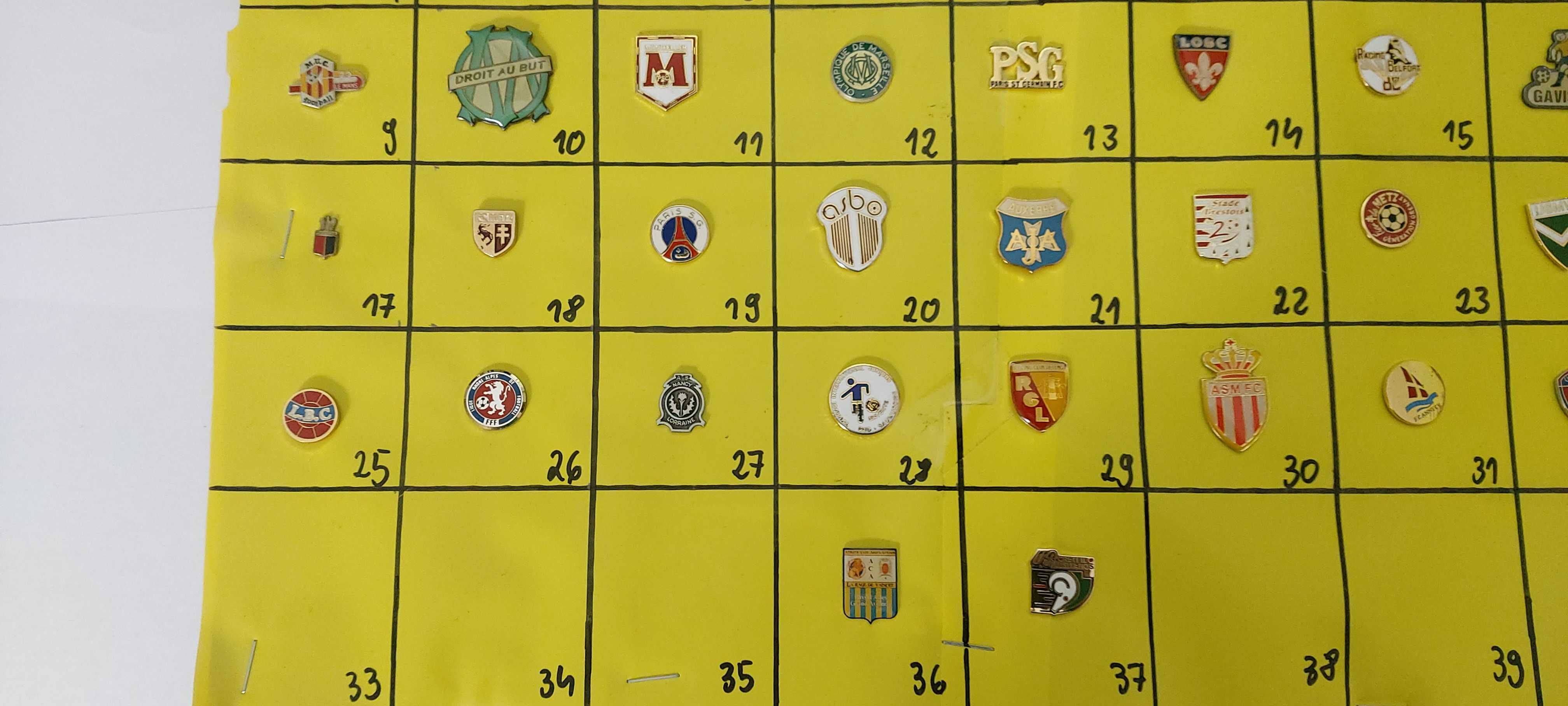 odznaki piłkarskie przypinki FRANCJA