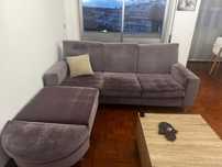 Sofá Chaise Longue – Muito Confortável e em Bom Estado