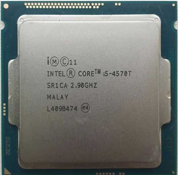 Процессор LGA1150 Gen4 Intel Core i5 4570T 4x2,90-3.60GHz 35W 4M Cashe