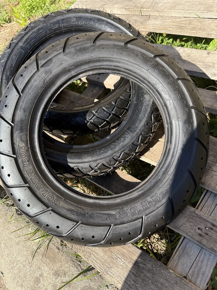 Шини для мопеда, скутера 90/90-10 Michelin, Golden Boy