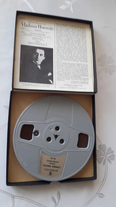 Vladimir Horowitz magnetofonowa taśma szpulowa