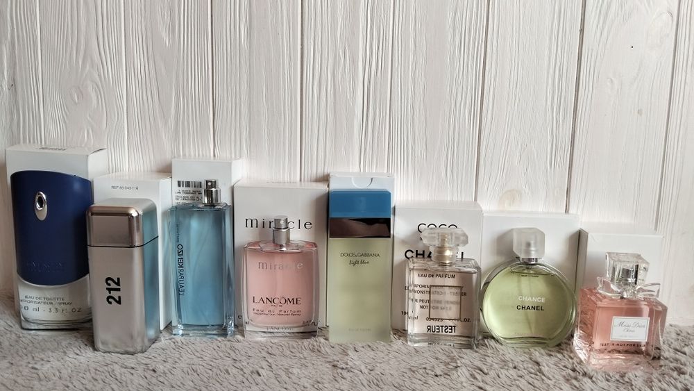 Парфуми чоловічі жіночі Chanel , D.Gabbana , Lancome , Kenzo і інші