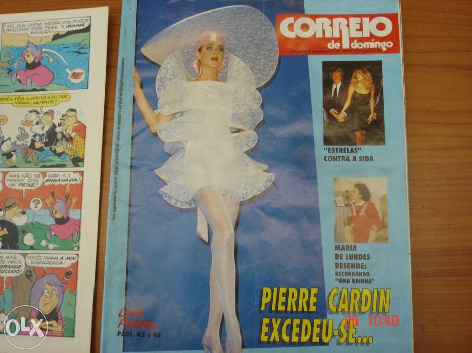 Revista correio de domingo suplemento bd do expresso de 91/92