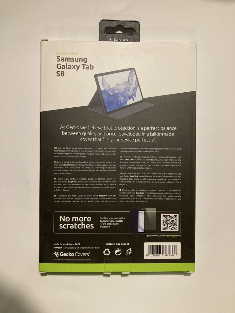 Capa Gecko SAMSUNG TAB S8 nova