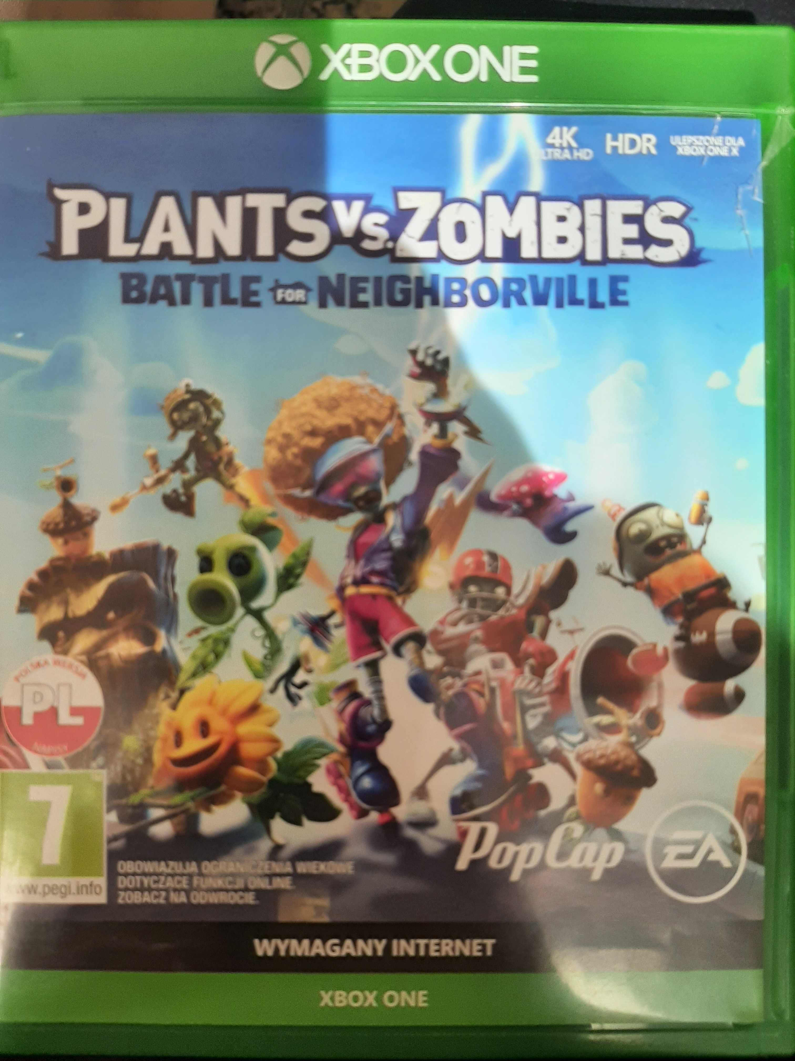 Gra Plants vs zombies xbox one