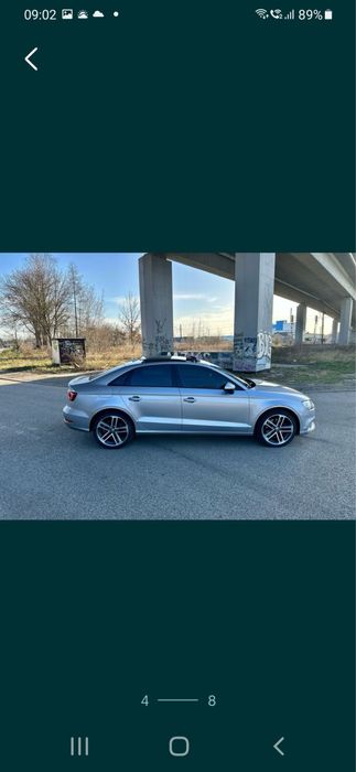 Audi A 3 Sline rok 2018 niski przebieg  81000