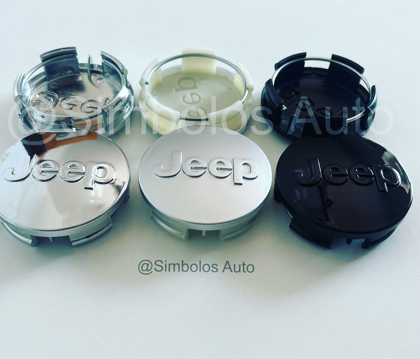 4 Centros jantes | Jeep