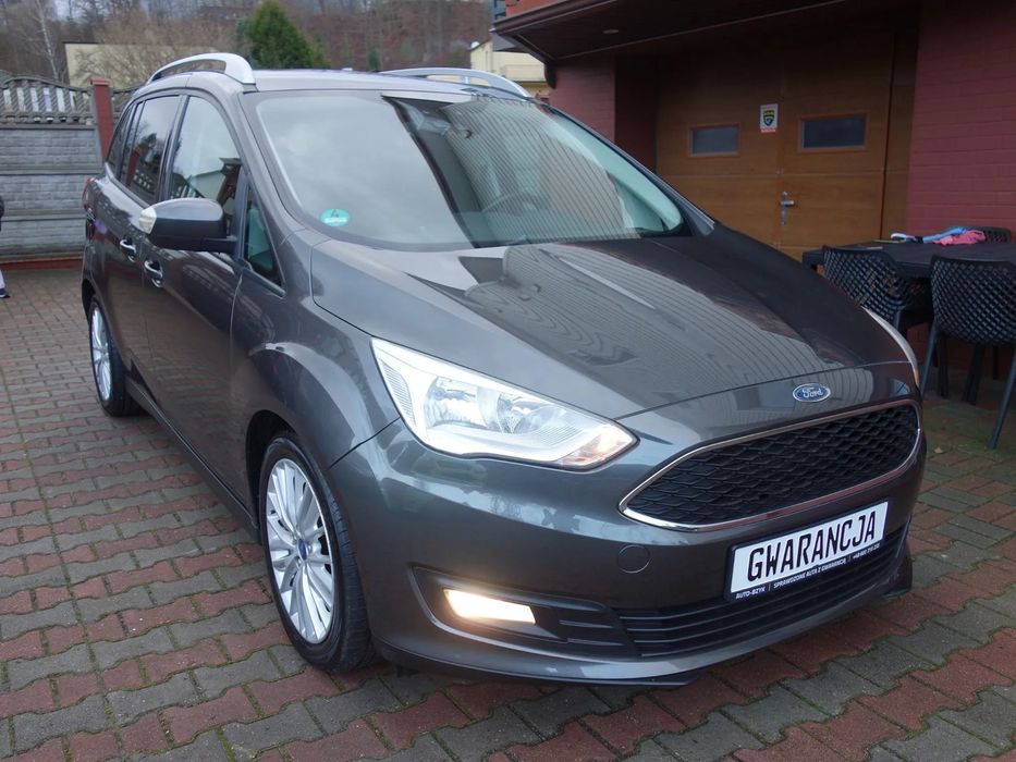 Ford Grand C-MAX 2.0 TDCI 150KM LIFT 2015 7-OS Bezwypadek Bogaty z Niemiec Navi Manual