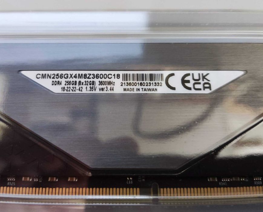Corsair Vengeance RGB RT DDR4 64GB 2x32GB 3600MHz NOWE!