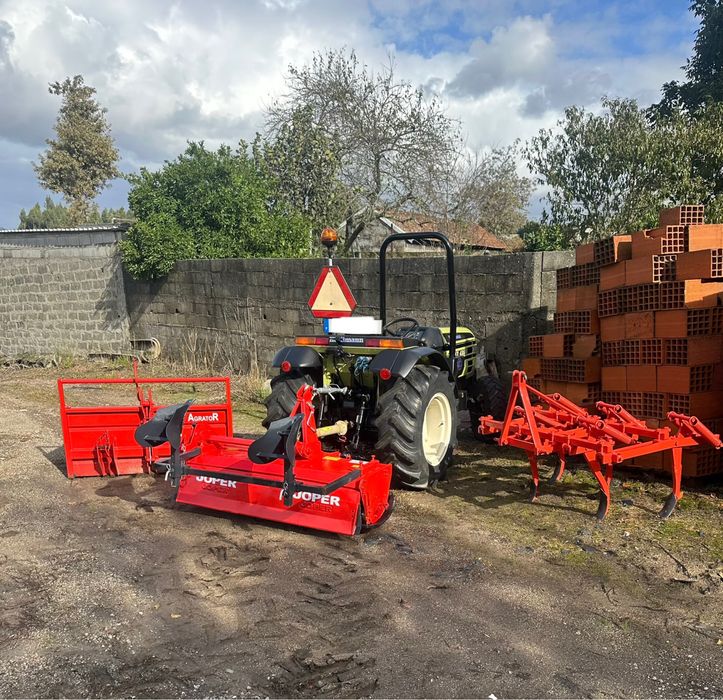 Trator Tractor Hurlimann e Alfaias