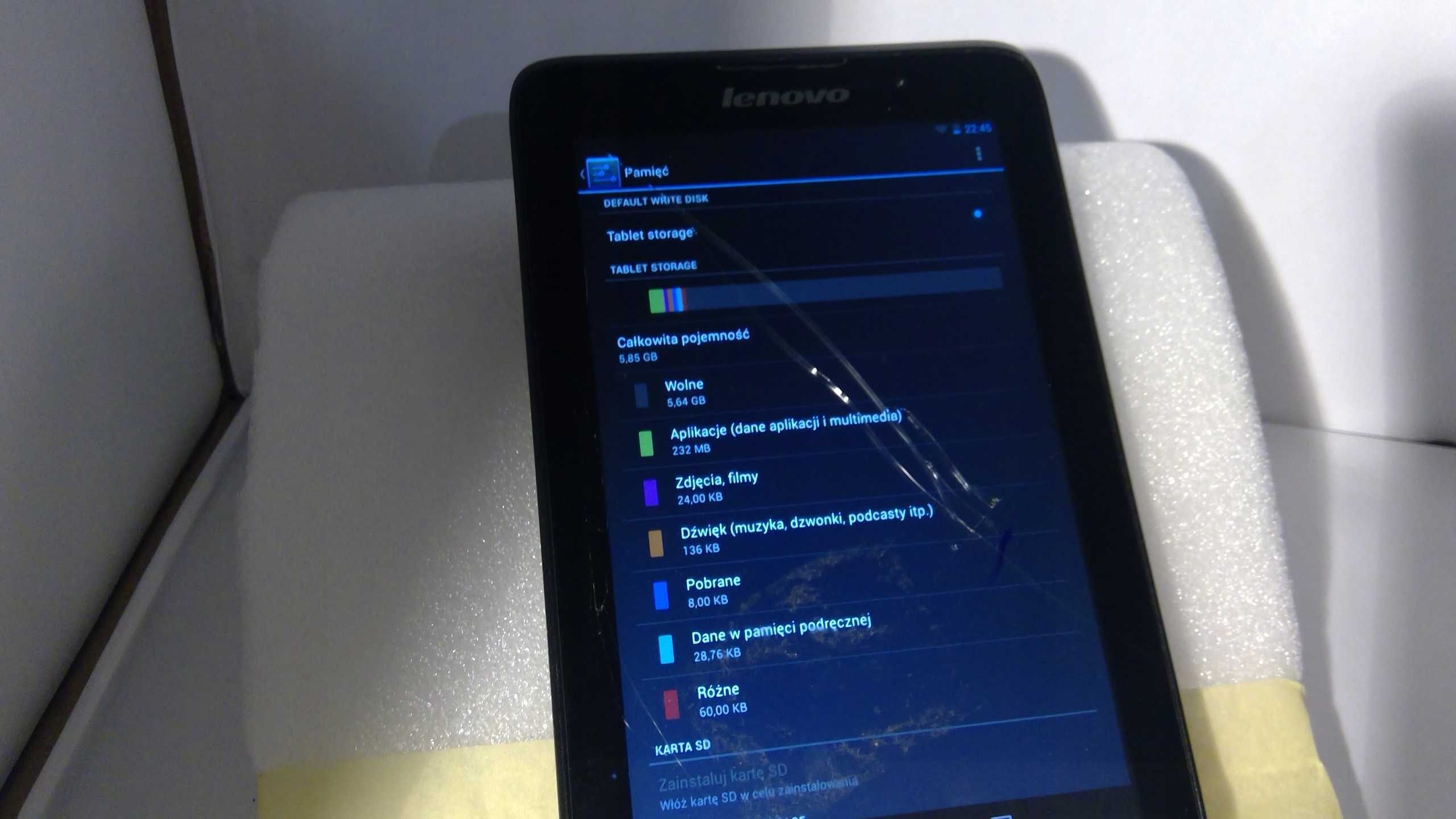 Tablet Lenovo A3500-FL 7" nr1068