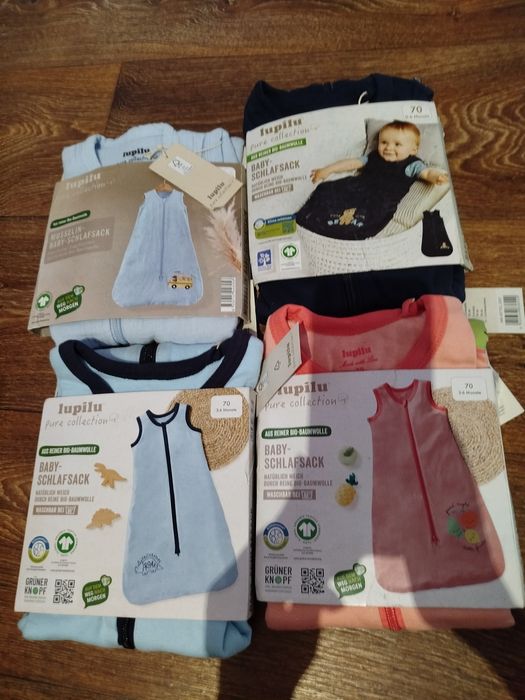 Дитячий спальний мішок, спальник, кокон від 0 до 6 міс (0,5-3 tog)