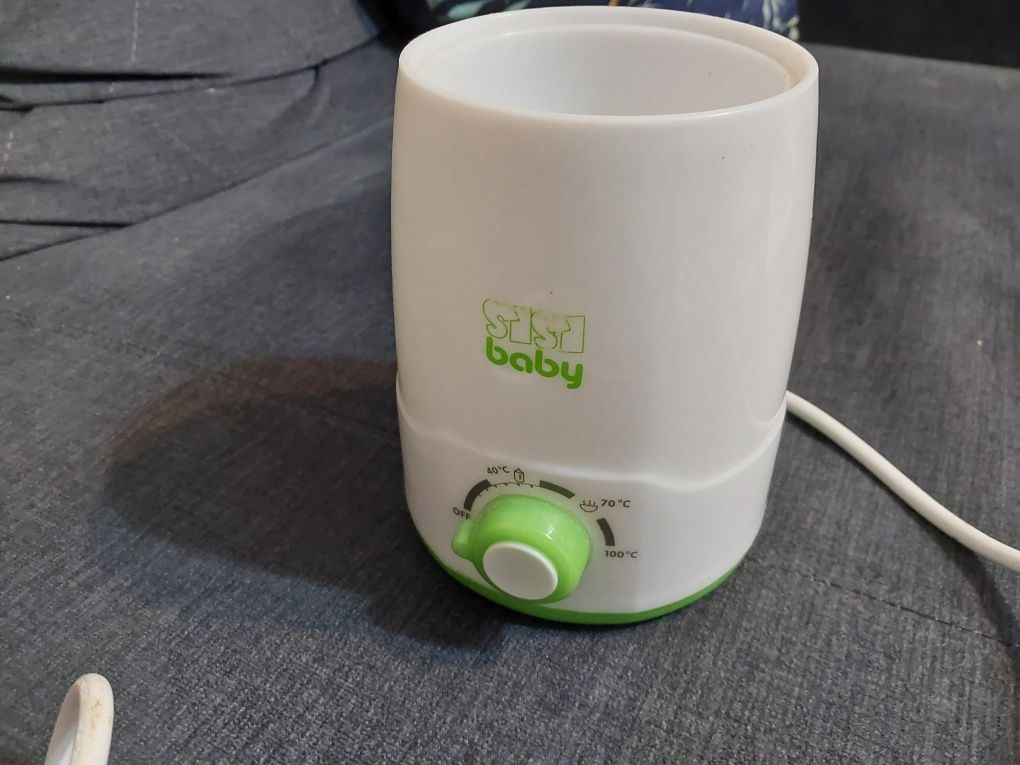 Podgrzewacz do butelek z funkcją sterylizacji