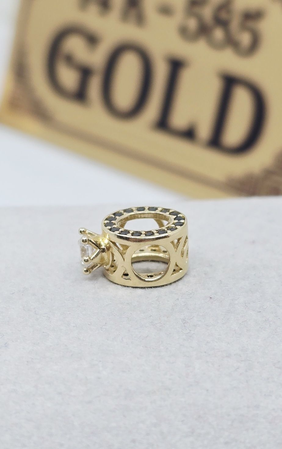 Złoty charms próba 585 14k