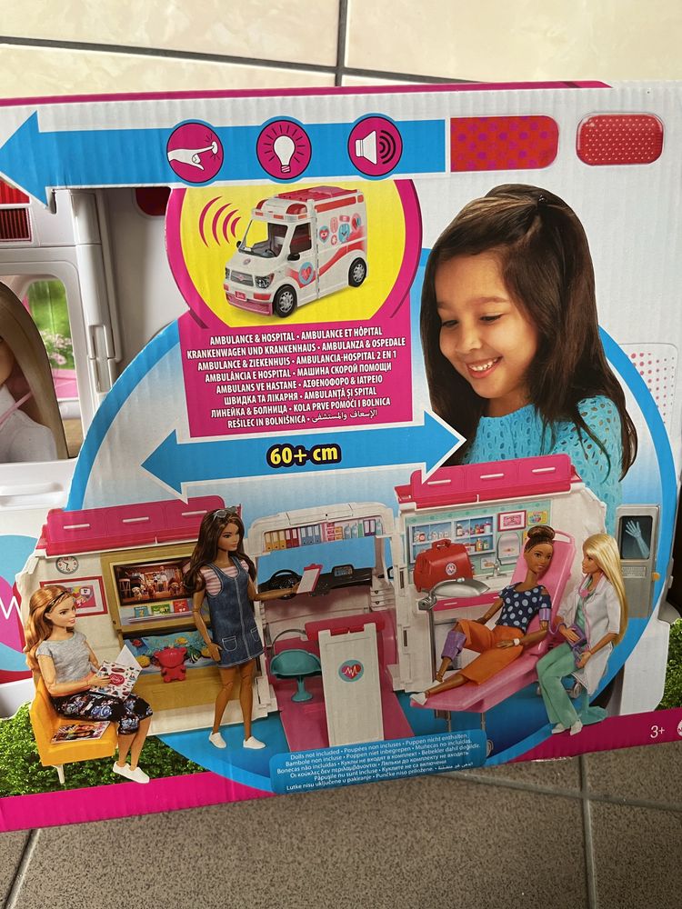 Barbie Karetka - Mobilna klinika Mattel