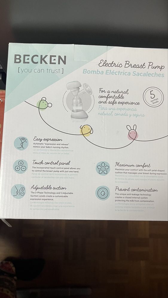 Bomba tirar leite electrica