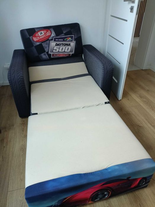Sofa AUTO  1-osobowa, rozkładana