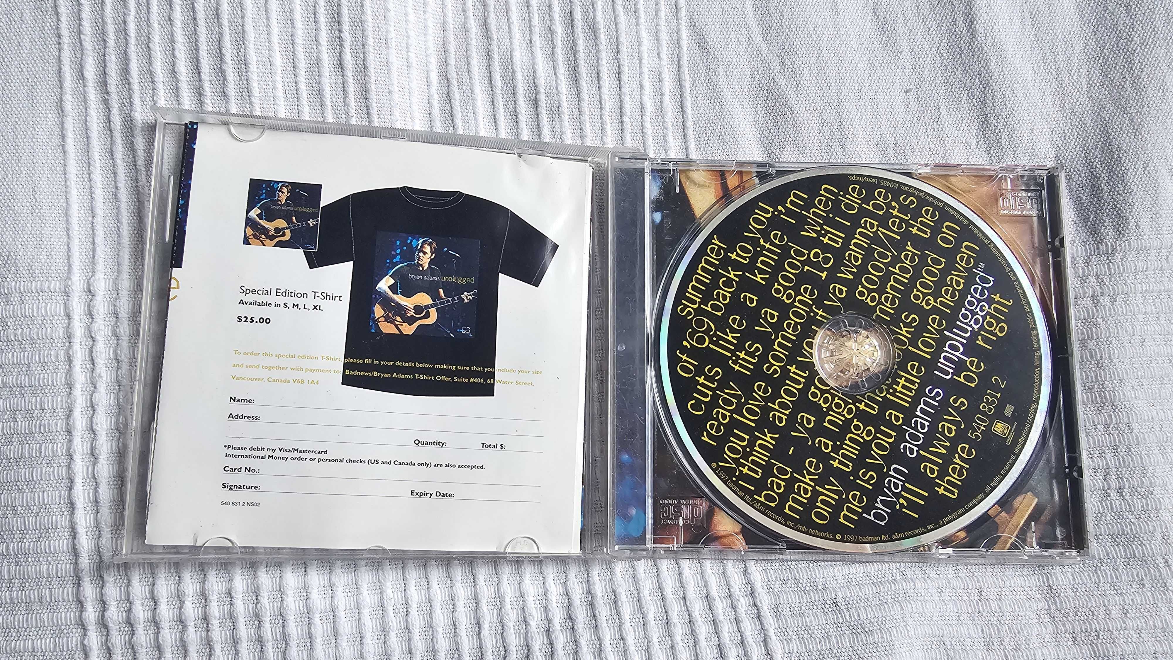 CD Bryan Adams - Unplugged MTV