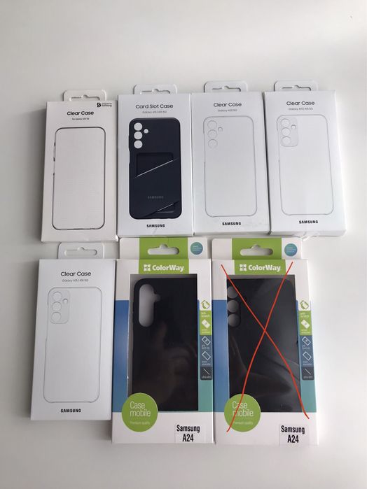 Чехол для samsung a25,a24,a15 оригінал