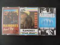 Ramones 3 kasety punk zestaw
