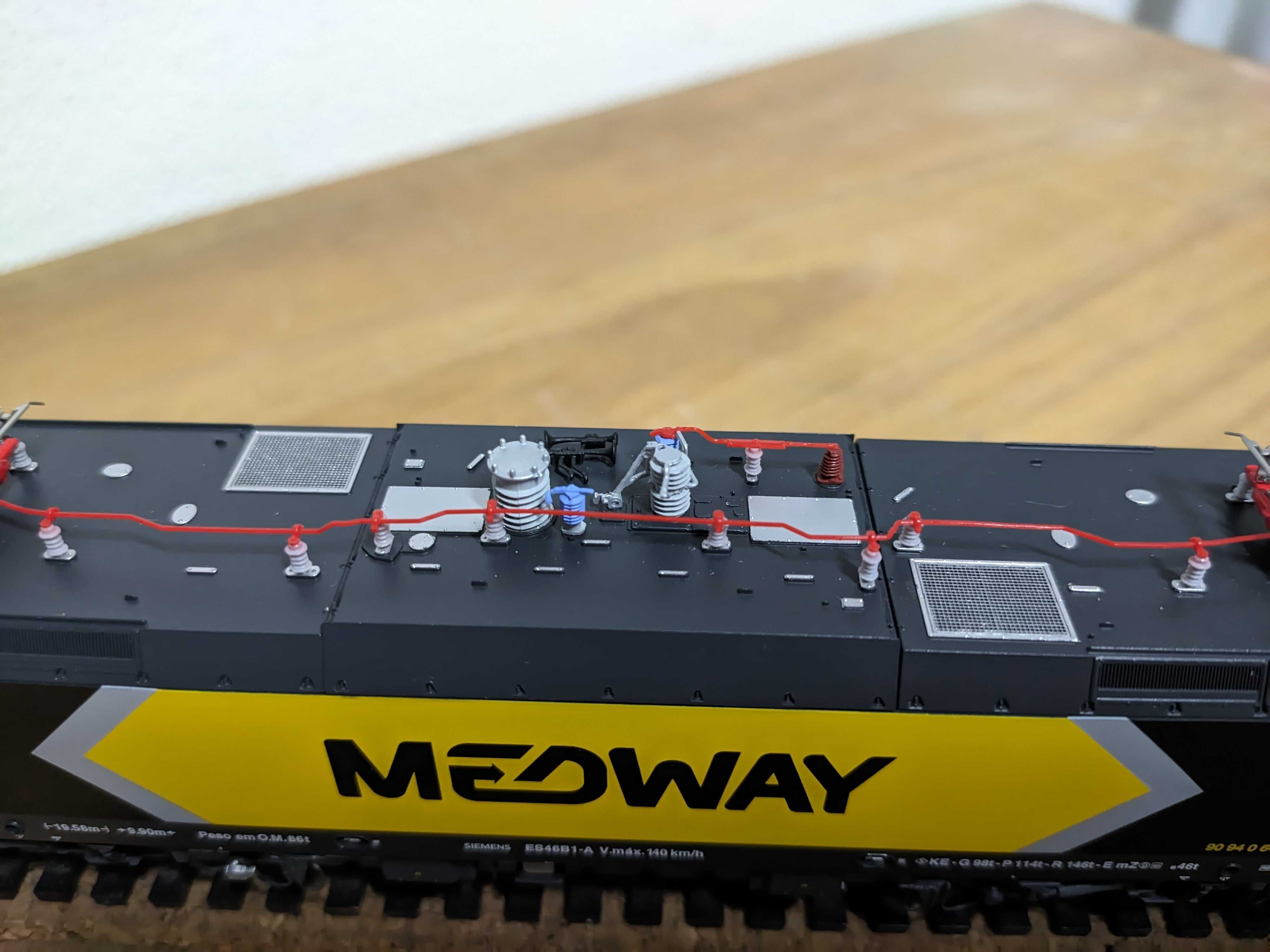 Locomotiva Medway 4703 (Maria) - PTTrains 547030 - escala H0 1/87