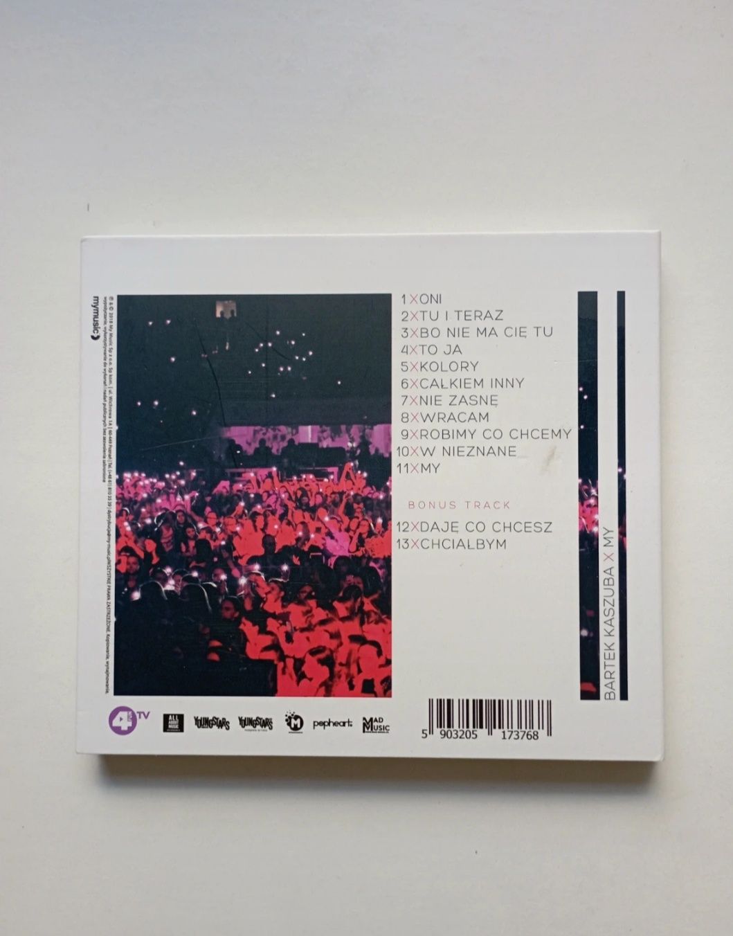 płyta CD "My" Bartek Kaszuba