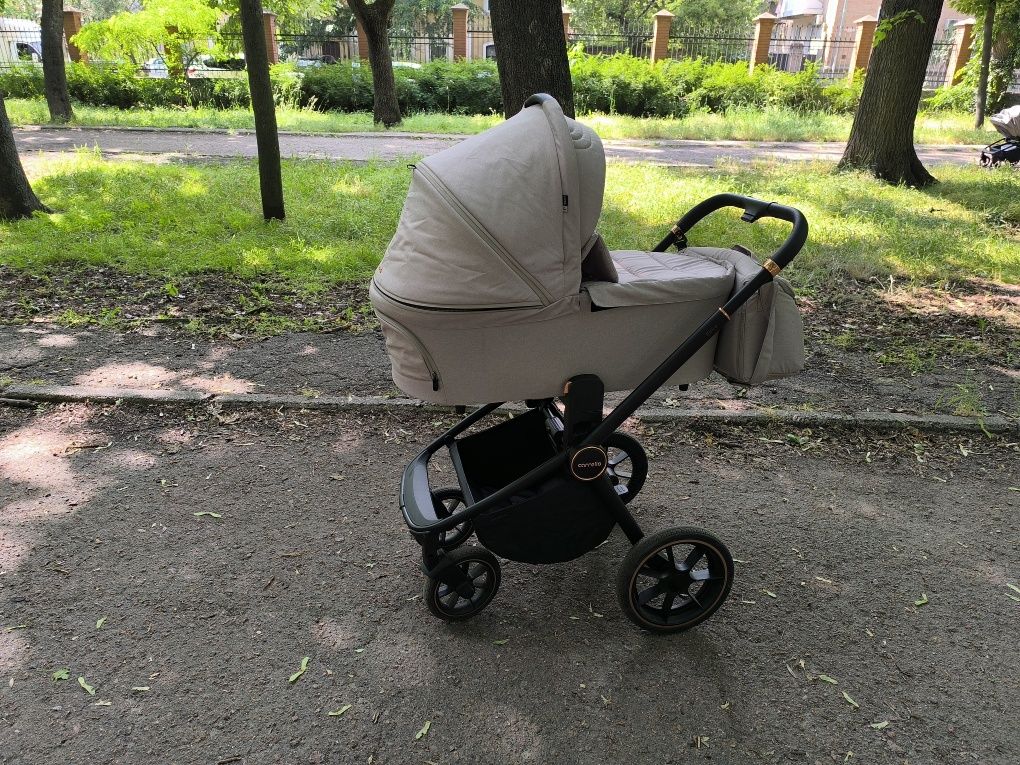 Коляска дитяча Carrello Epica 2в1 Almond Beige (CRL-8510/1)