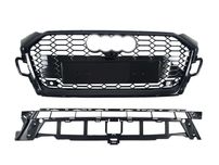 решетка радіатора Full Black с тилі RS5 на Audi A5 B9 2020-2023
