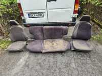 Fotele bordowe polonez caro, komplet do wyprania