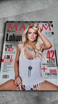 Maxim  październik 2012 Lindsay Lohan