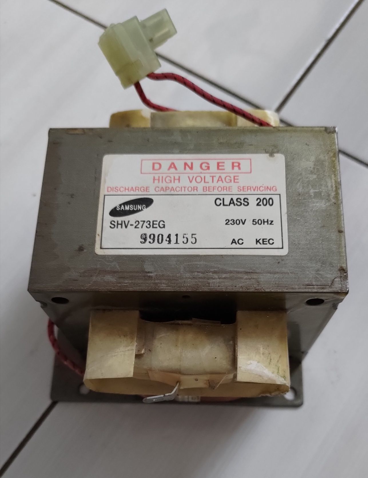 Трансформатор мікрохвильової печі SHV-273EG
