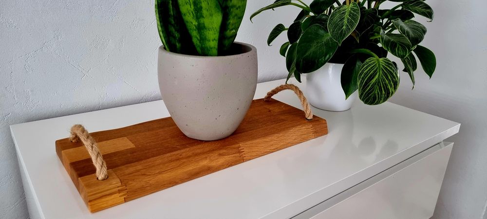 Deska dębowa ozdobna