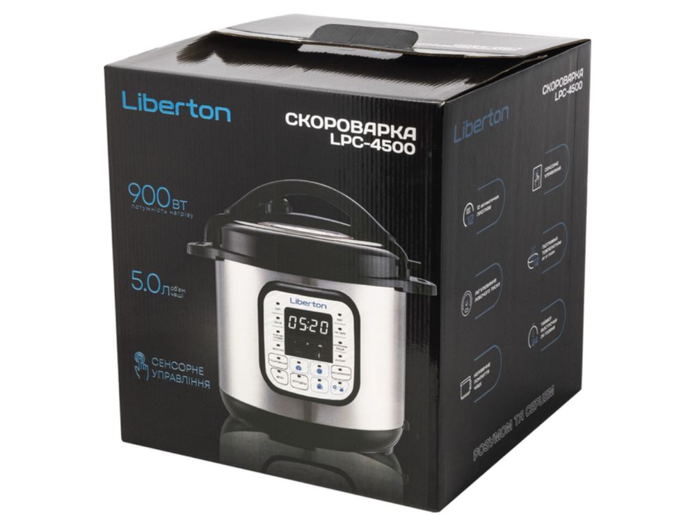 Мультиварка-скороварка LIBERTON LPC-4500
