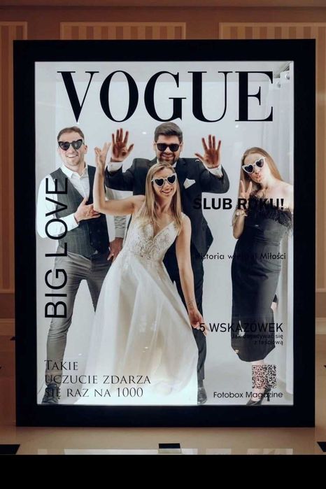 Fotobox MirrorBox Magazine wodospad iskier wiatraki iskier