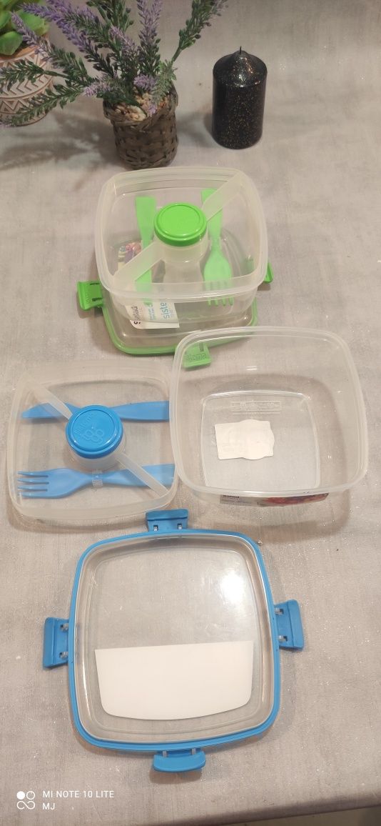 Lunch box Sistema na sałatkę 1l