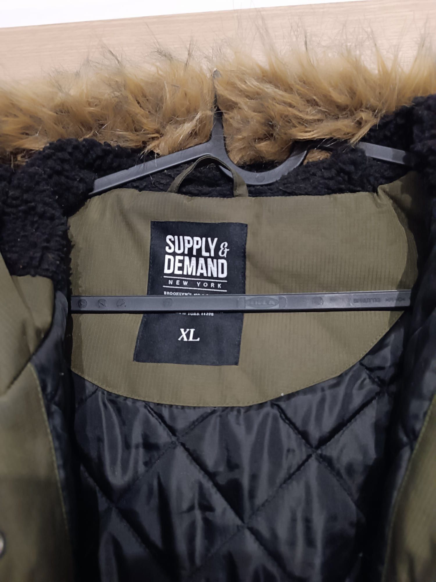 Kurtka męska zimowa r.XL Supply Demand zielona