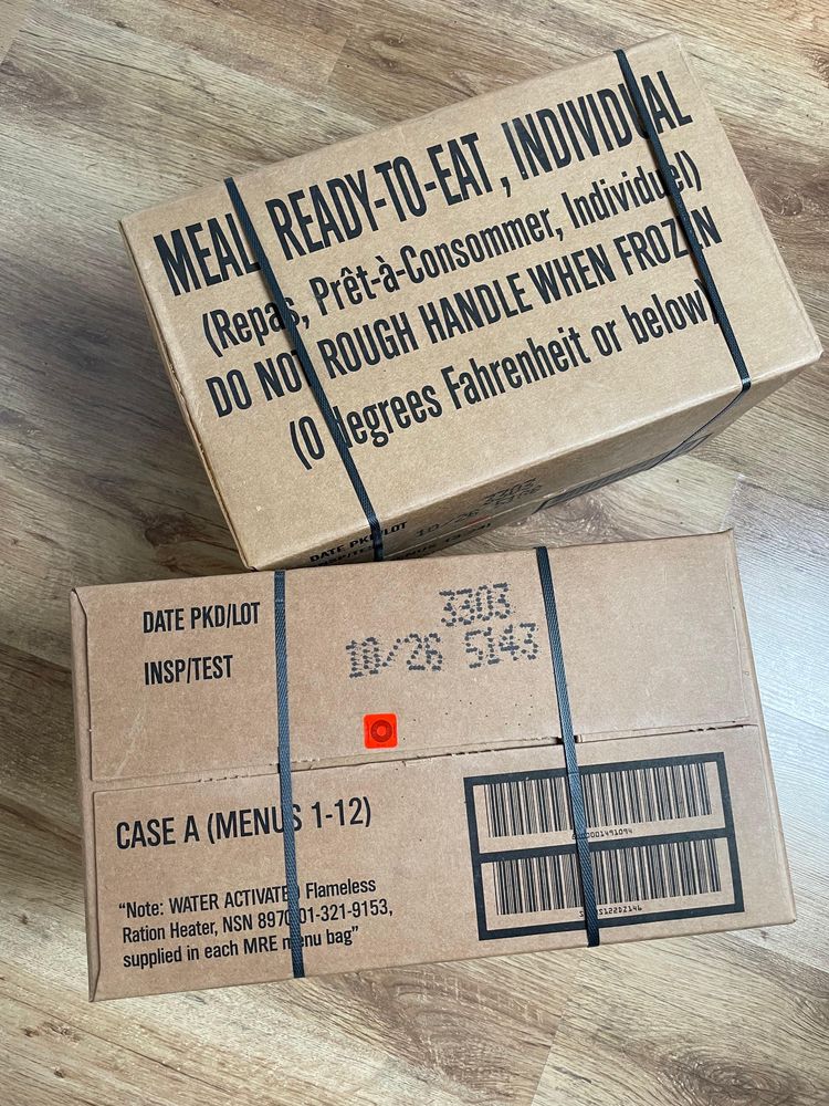 MRE, Amerykańskie racje żywnościowe (USA) Menu A, okazja! Tanio!